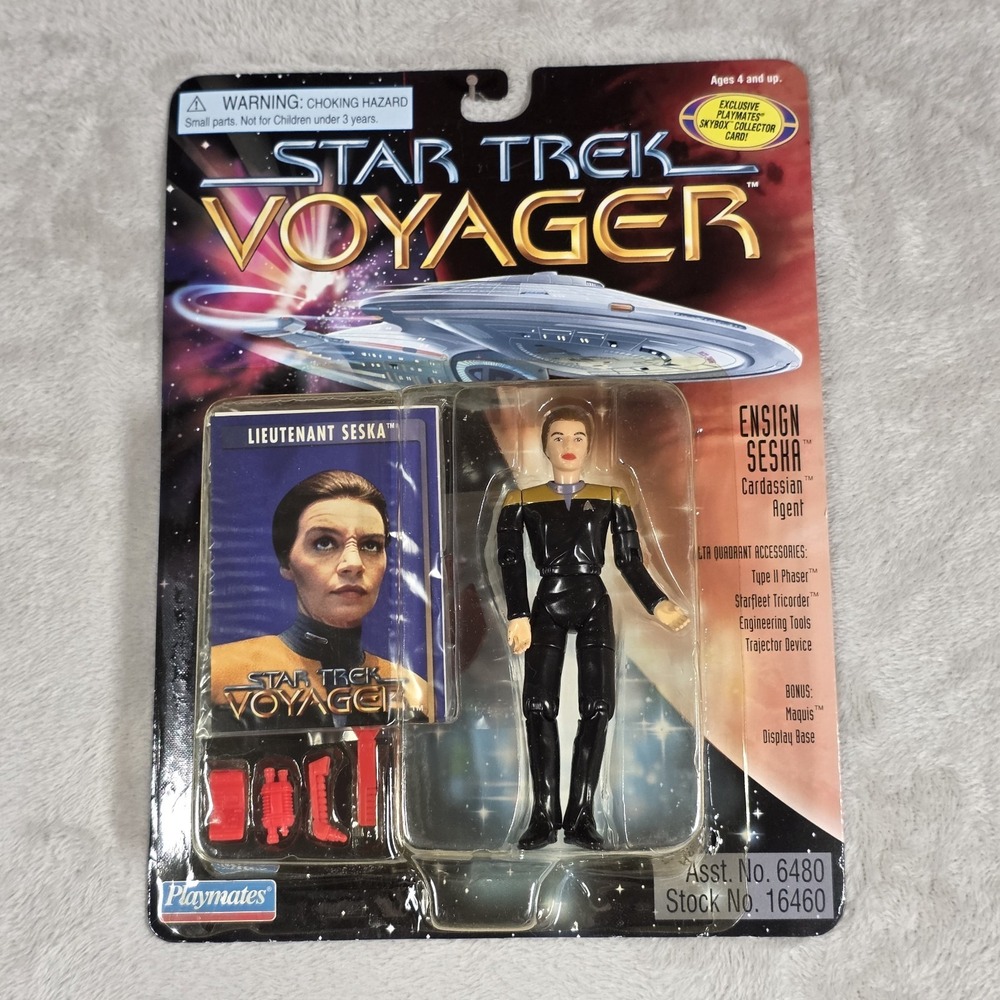 Star Trek Voyager LT Seska Cardassian Agent Playmates Action Figure 1995